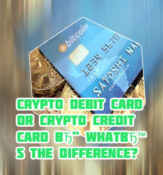 Cryptocurrency debit card